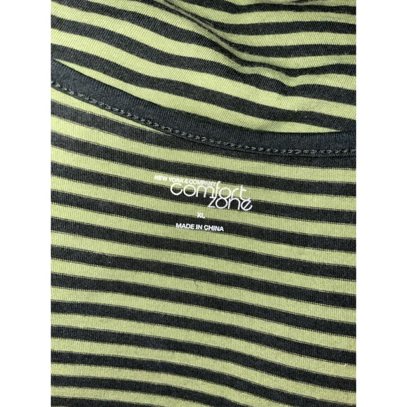 Women’s Green Striped New York & Co. Comfort Zone Tank Top 💚 - Picture 17 of 17